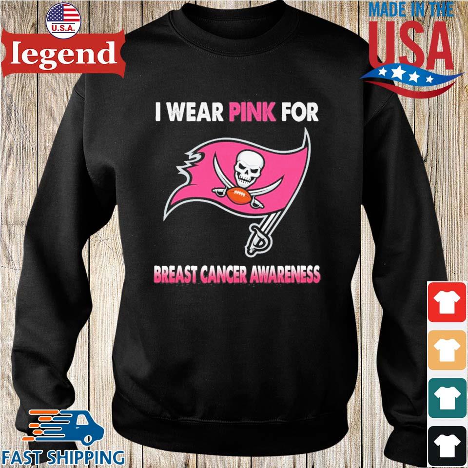 Original Tampa Bay Buccaneers I wear pink for Breast Cancer Awareness 2023  shirt, hoodie, sweater, long sleeve and tank top