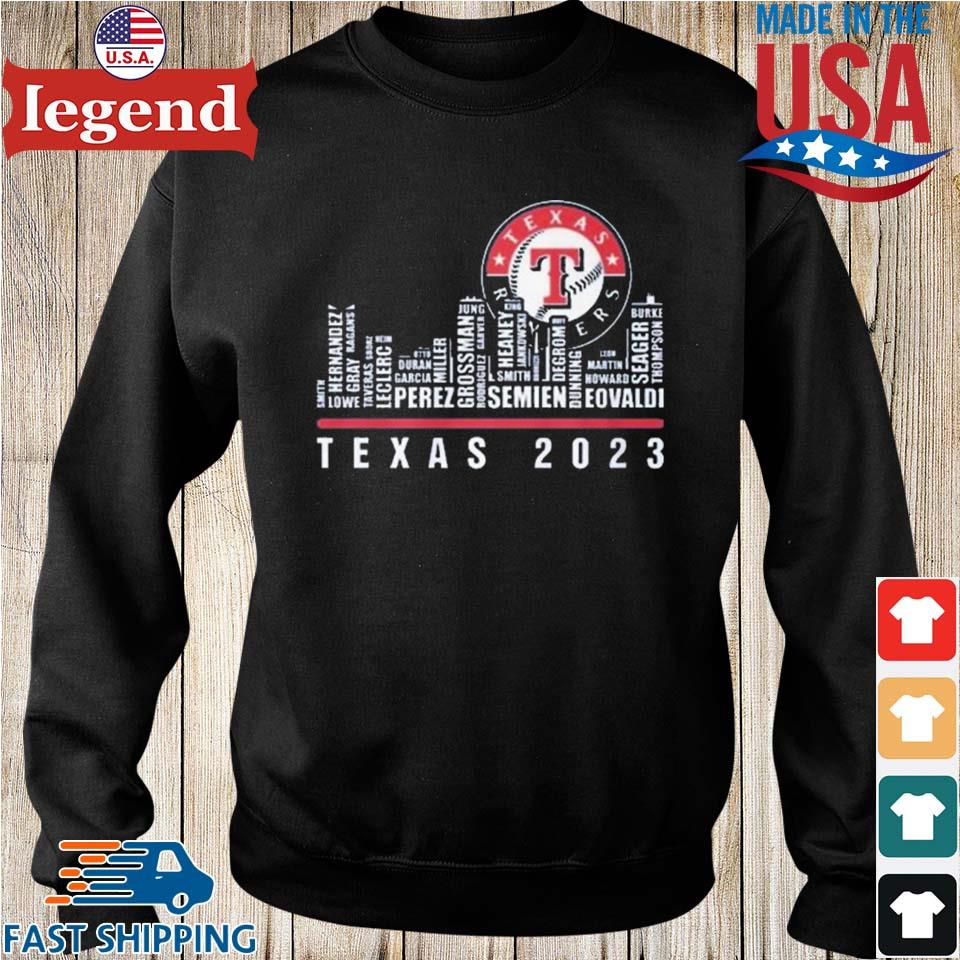 Official texas Rangers Players Texas 2023 City Shirt, hoodie, sweater, long  sleeve and tank top