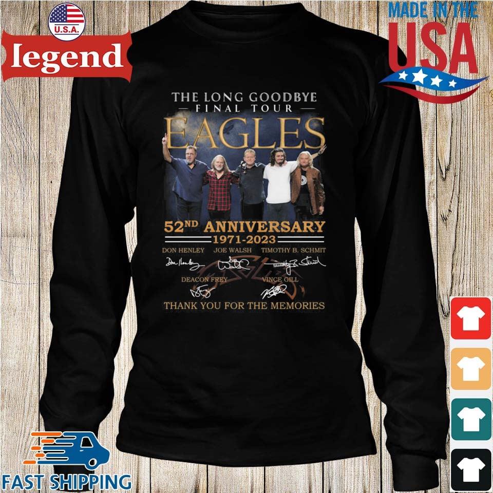 The Eagles Shirt The Long Goodbye Final Tour 2023 T-Shirt The