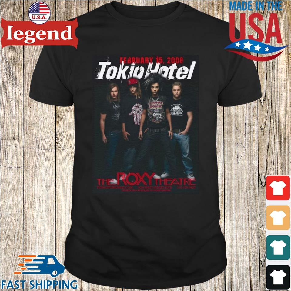 Tokio Hotel Tour Tom Kaulitz Bill Band T-shirt,Sweater, Hoodie, And Long Sleeved, Ladies, Top