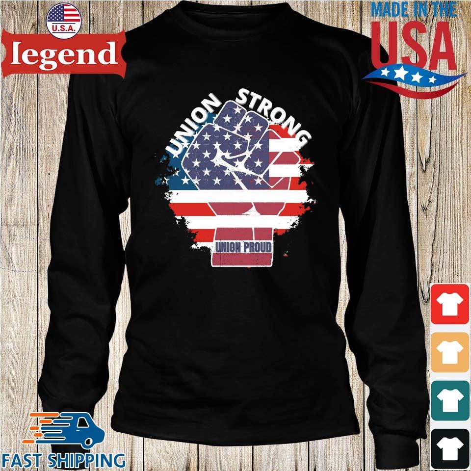 Union Strong Baseball Shirt Red