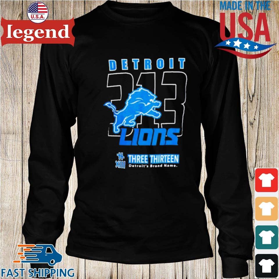 2023 Detroit Lions Three Thirteen Area Code T-shirt,Sweater