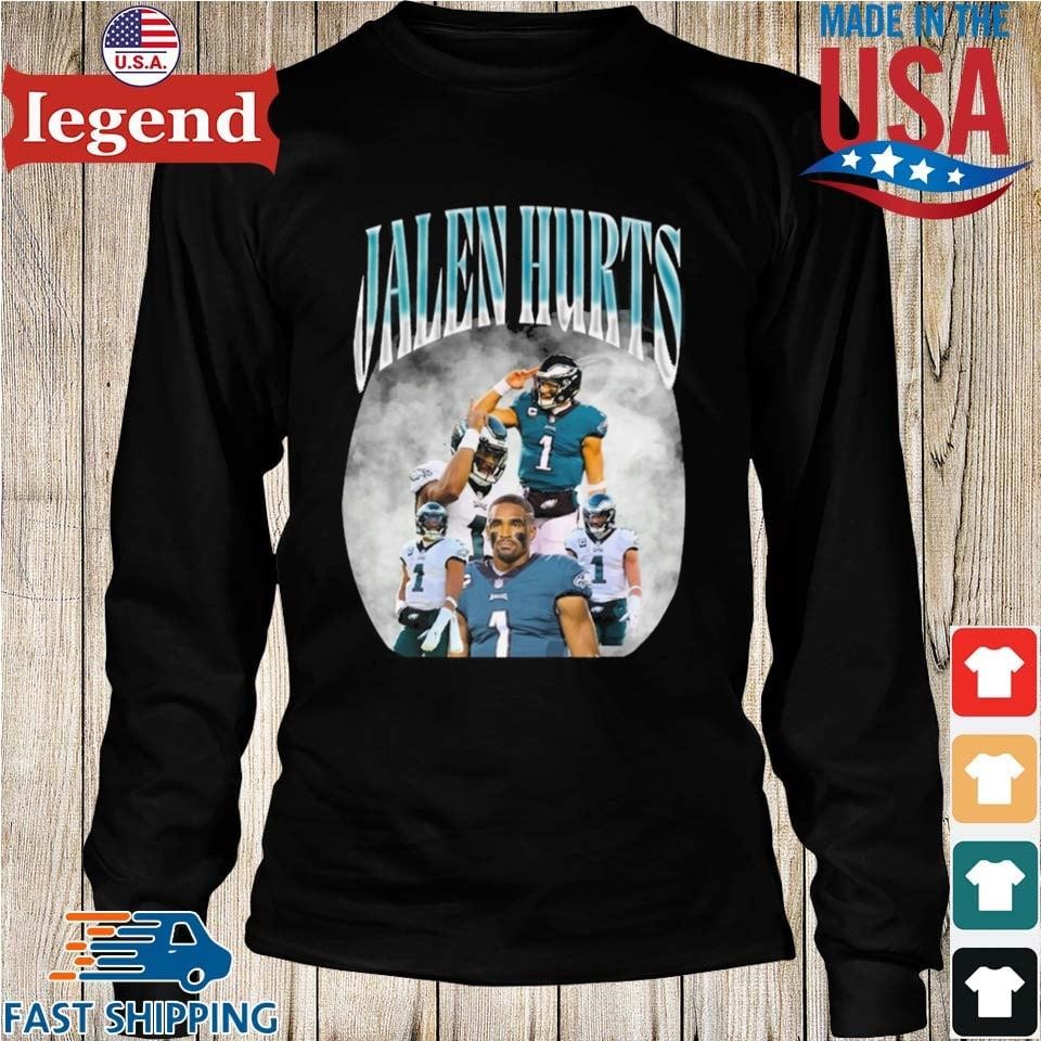 Jalen Hurts Vintage 90s Shirt  Jalen Hurts T-Shirt, Jalen Hurts