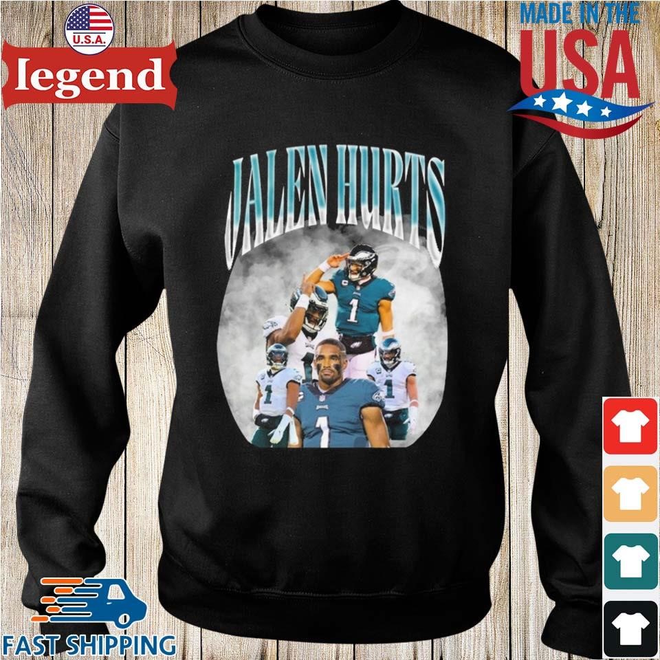 Jalen Hurts Vintage 90s Shirt Sweatshirt Hoodies, Jalen Hurts T