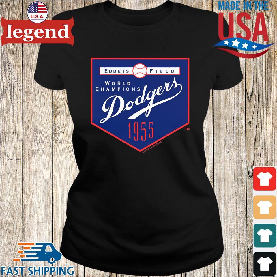 955 Brooklyn Dodgers World Champions T-shirt,Sweater, Hoodie, And Long  Sleeved, Ladies, Tank Top