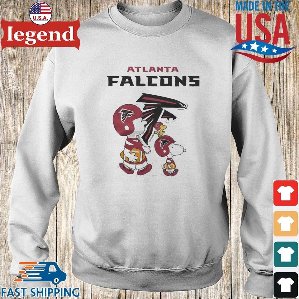 Atlanta Falcons Peanuts Snoopy Charlie Brown And Woodstock T-shirt,Sweater,  Hoodie, And Long Sleeved, Ladies, Tank Top