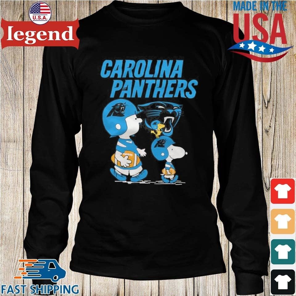 Carolina Panthers Snoopy and Charlie Brown Peanuts shirt, hoodie, sweater,  long sleeve and tank top