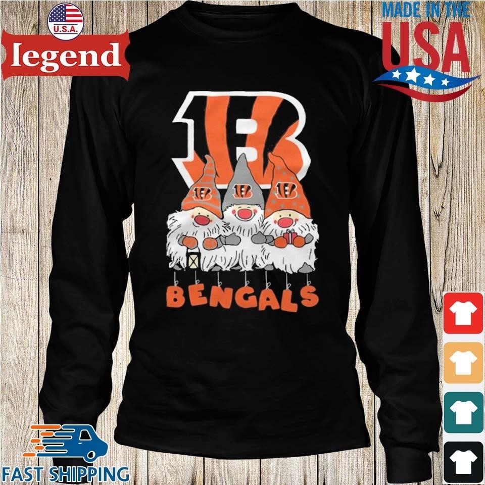 Cincinnati Bengals The Gnomes Christmas Shirt