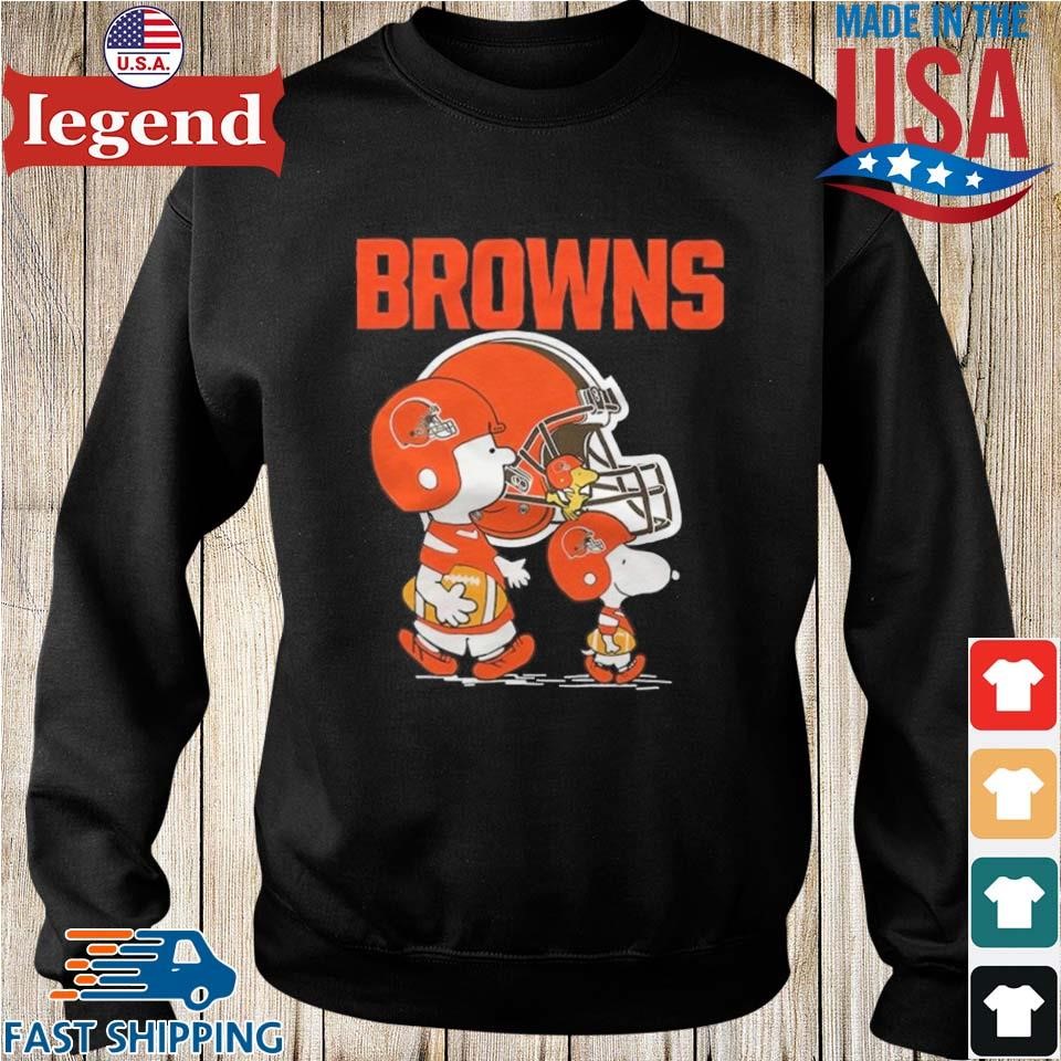 Cleveland Browns Peanuts Snoopy Charlie Brown And Woodstock Shirt, hoodie,  sweater, long sleeve and tank top