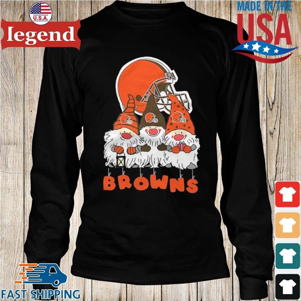 Cleveland Browns Football Gnomes Christmas 2023 shirt