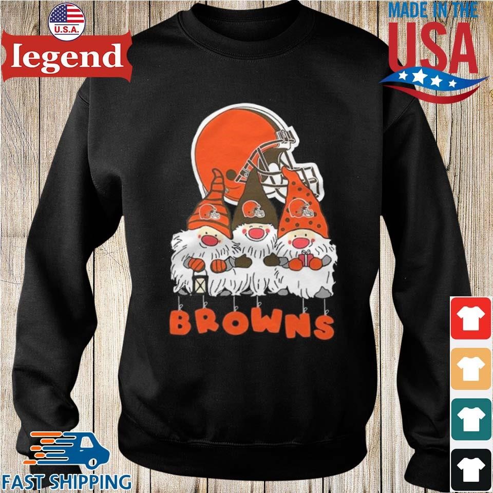 Cleveland Browns Football Gnomes Christmas 2023 shirt