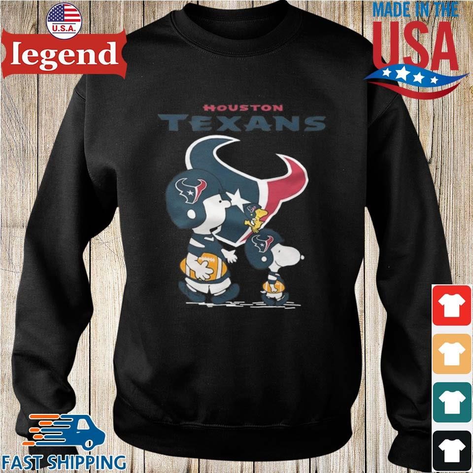 Snoopy and Woodstock Merry Christmas To All And To Houston Texans T-shirt,  hoodie, sweater, long sleeve and tank top