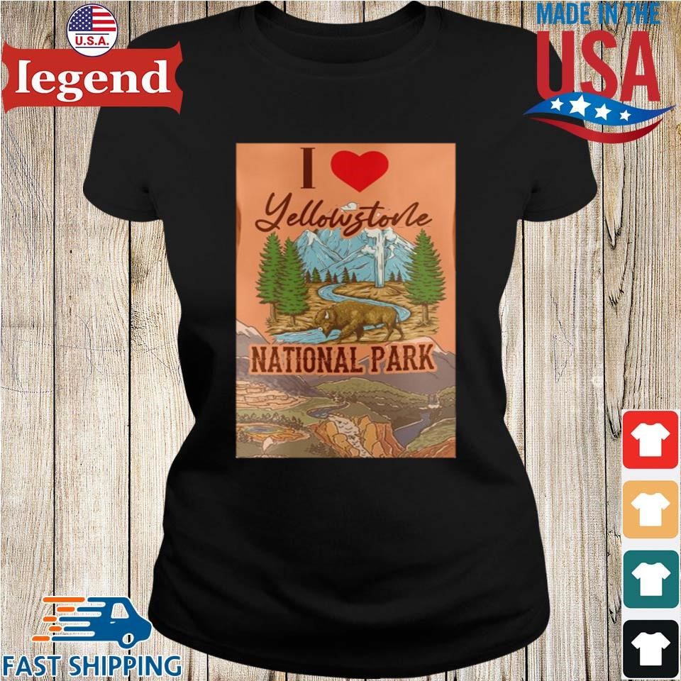 Yellowstone National Park Lodges Ladies Slim Chance Cap & T-Shirt