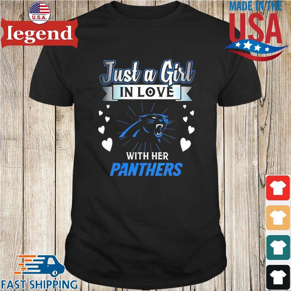 Just A Girl In Love With Her Carolina Panthers Mug, hoodie, sweater, long  sleeve and tank top