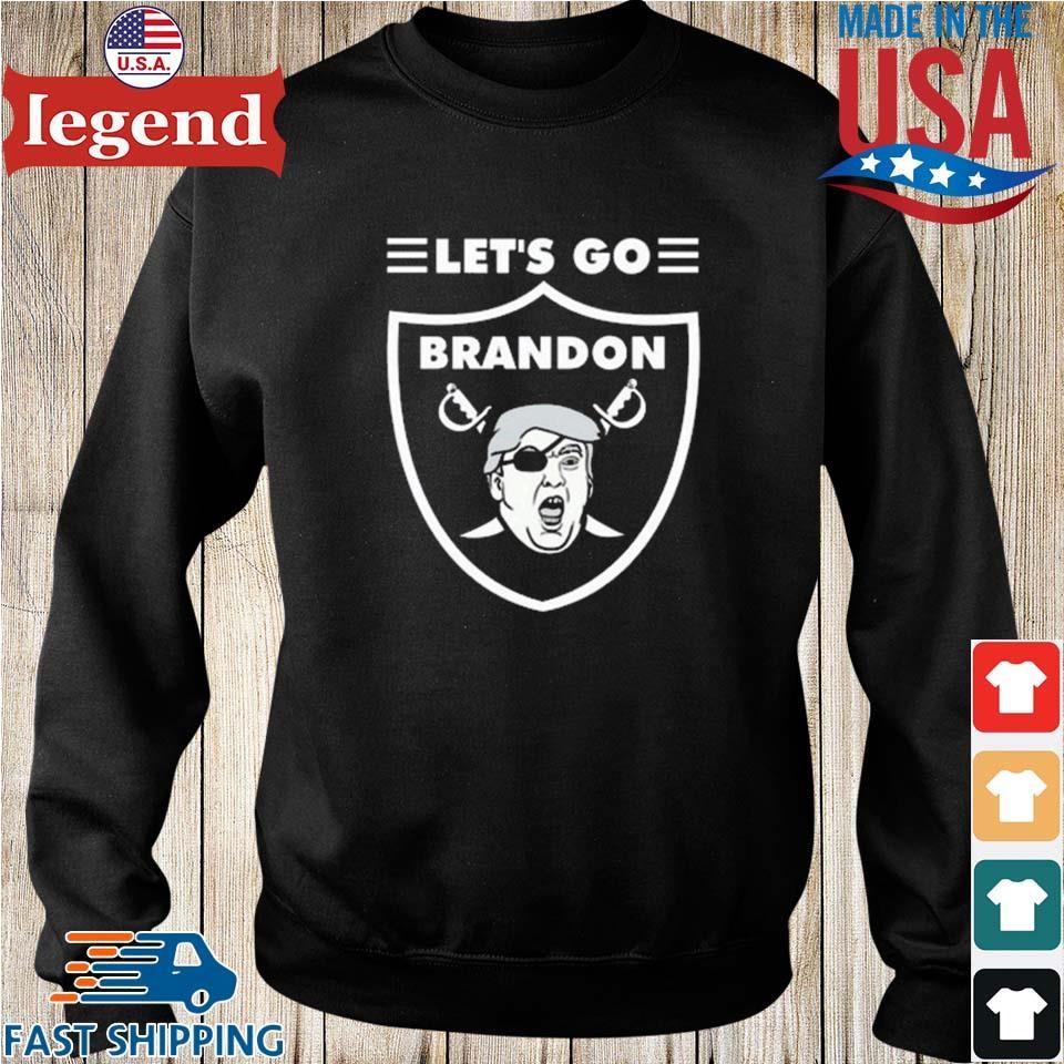 Let Go Brandon Trump Las Vegas Raiders T-shirt,Sweater, Hoodie, And Long  Sleeved, Ladies, Tank Top