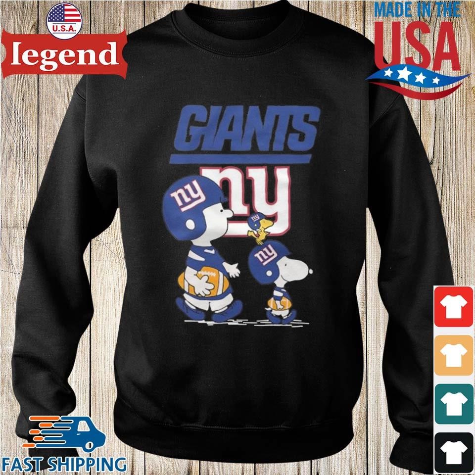 New York Giants Peanuts Snoopy Charlie Brown And Woodstock T-shirt,Sweater,  Hoodie, And Long Sleeved, Ladies, Tank Top