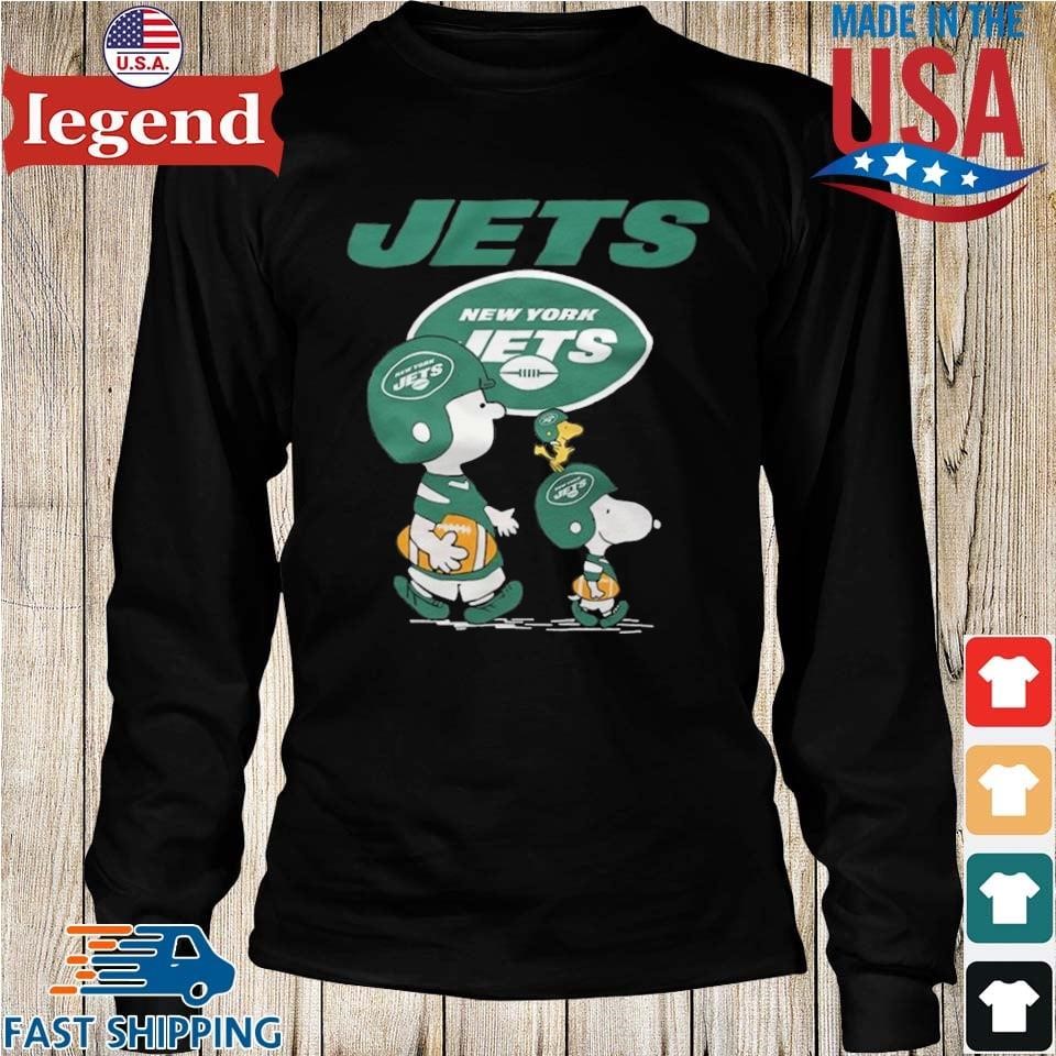 New York Jets Snoopy and Charlie Brown Peanuts shirt, hoodie