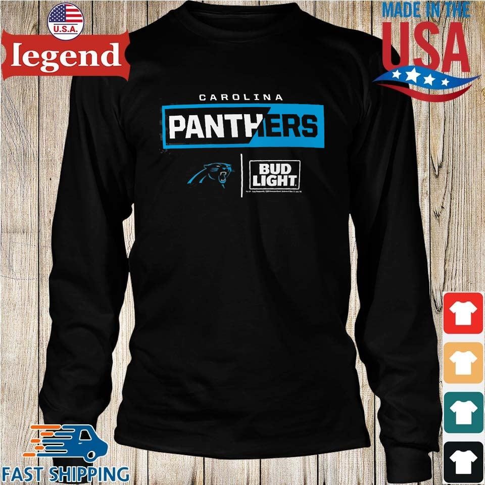 Carolina Panthers X Bud Light logo 2023 shirt, hoodie, sweater