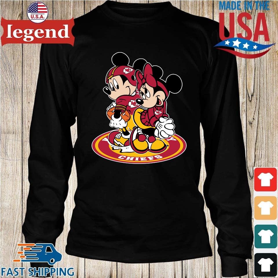 Nfl Kansas City Chiefs Mickey And Minnie Shirt