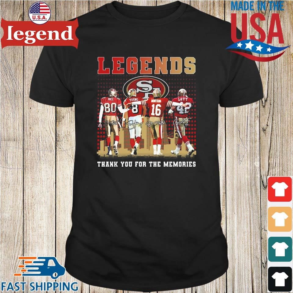 San Francisco 49ers Custom Team Authentic T Shirt