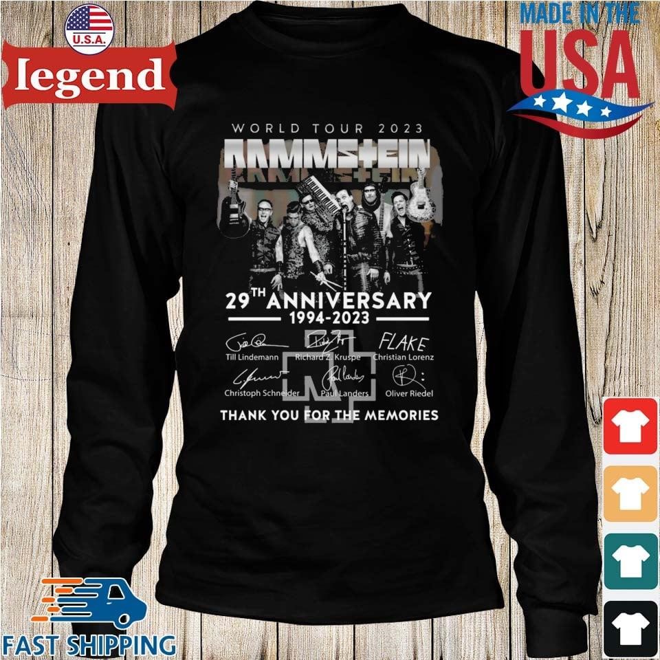 Original World Tour 2023 Rammstein 29th Anniversary 1994 2023