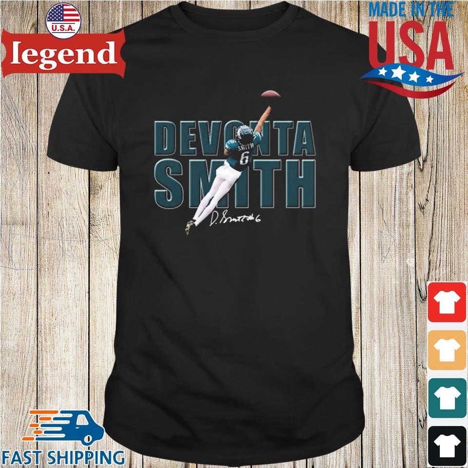 Official Philadelphia eagles devonta smith signatures 2023 T-shirt