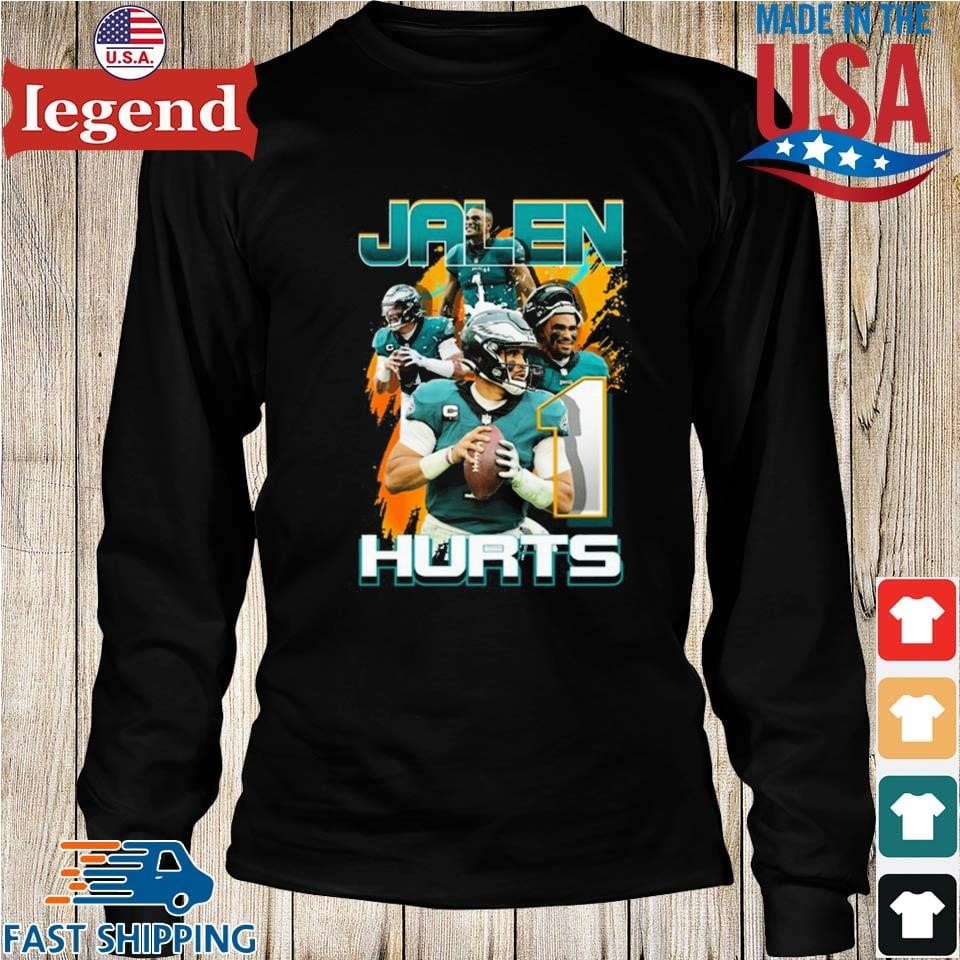 Jalen Hurts Philadelphia Eagles it doesn't matter if it hurts shirt,  hoodie, sweater and long sleeve