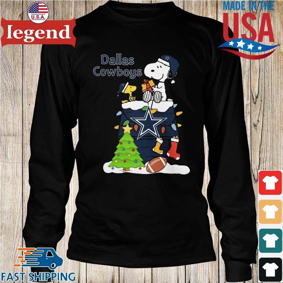 Snoopy Dallas Cowboys Christmas Shirt