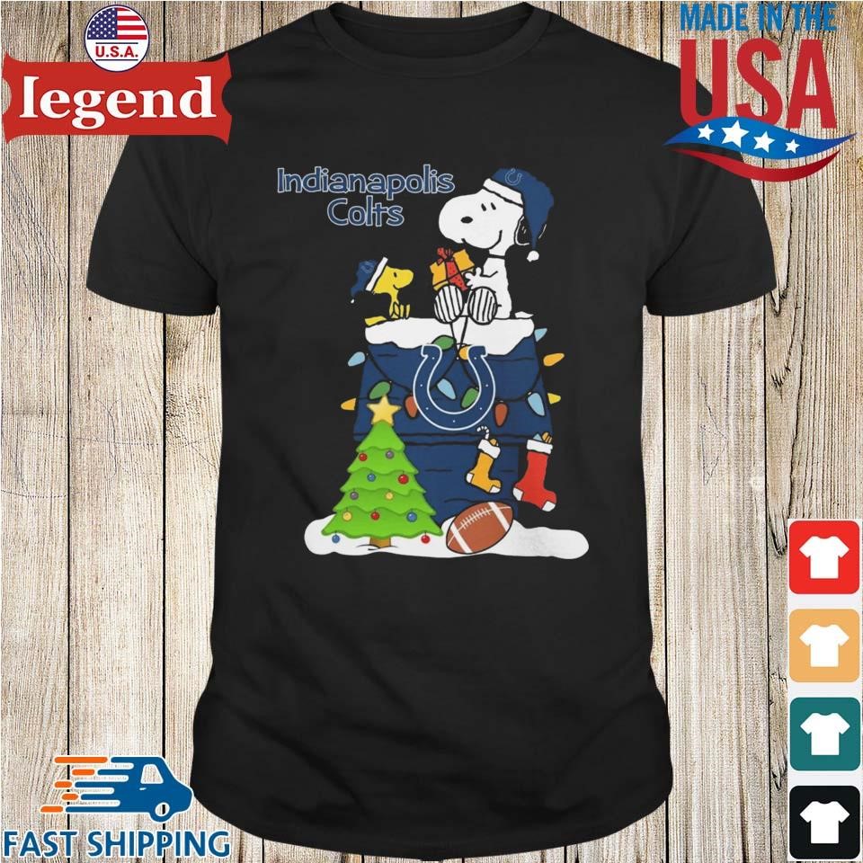 Christmas Snoopy Indianapolis Colts Shirt