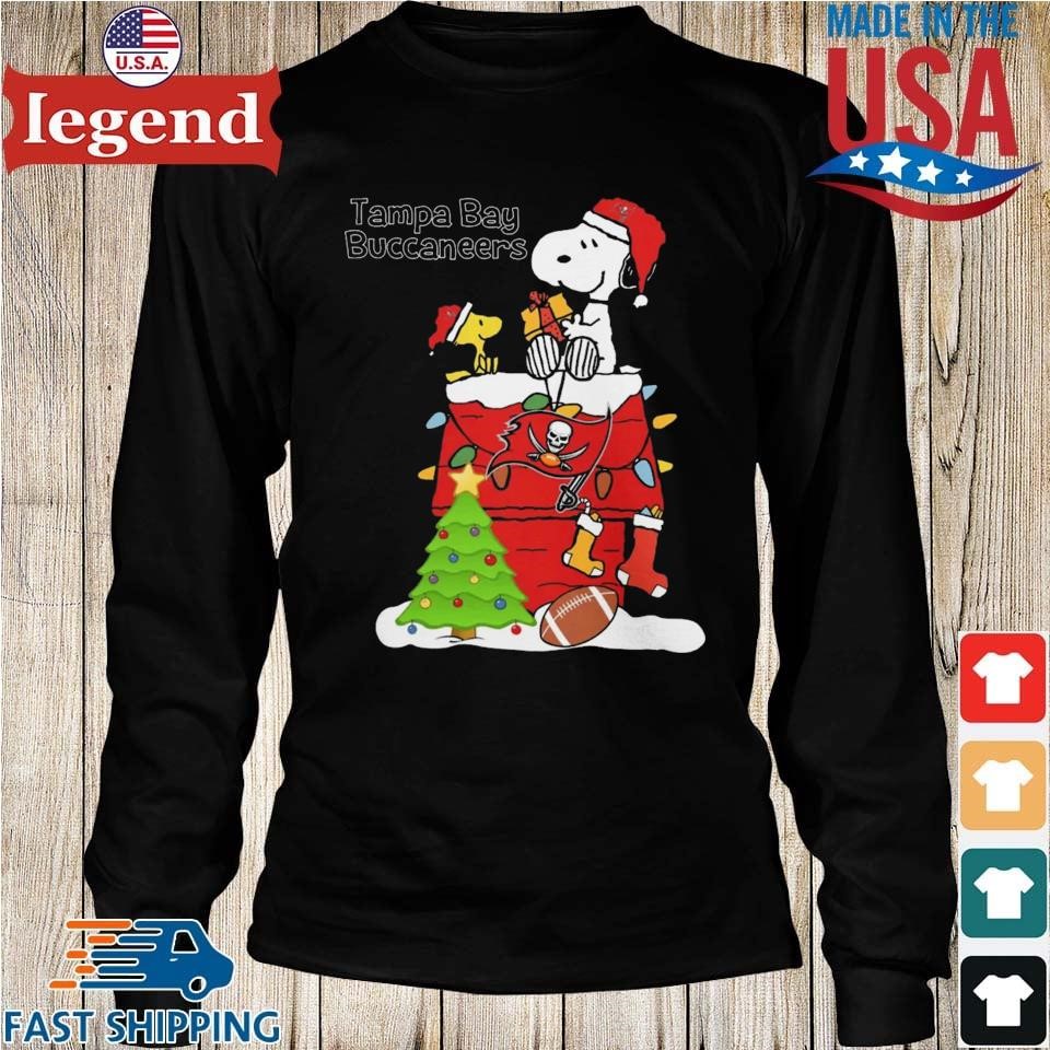 Tampa Bay Buccaneers Christmas Snoopy and Woodstock 2023 T-shirt, hoodie,  sweater, long sleeve and tank top