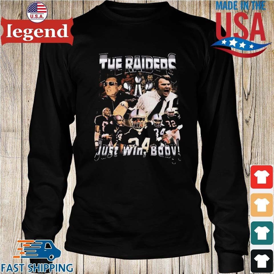 Official just win baby raiders shirt, hoodie, sweater, long sleeve and tank  top