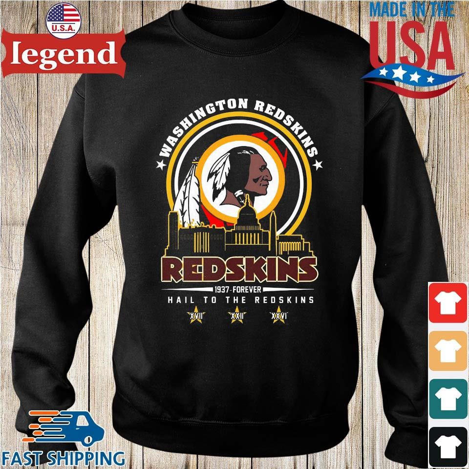 Washington Redskins 1937 – Forever Hail To The Redskins T-shirt