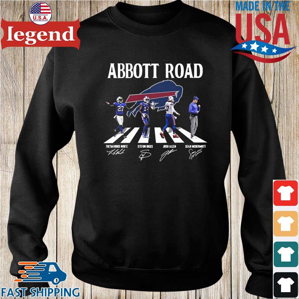 Abbott Road Buffalo Bills Signatures T-shirt,Sweater, Hoodie, And Long  Sleeved, Ladies, Tank Top