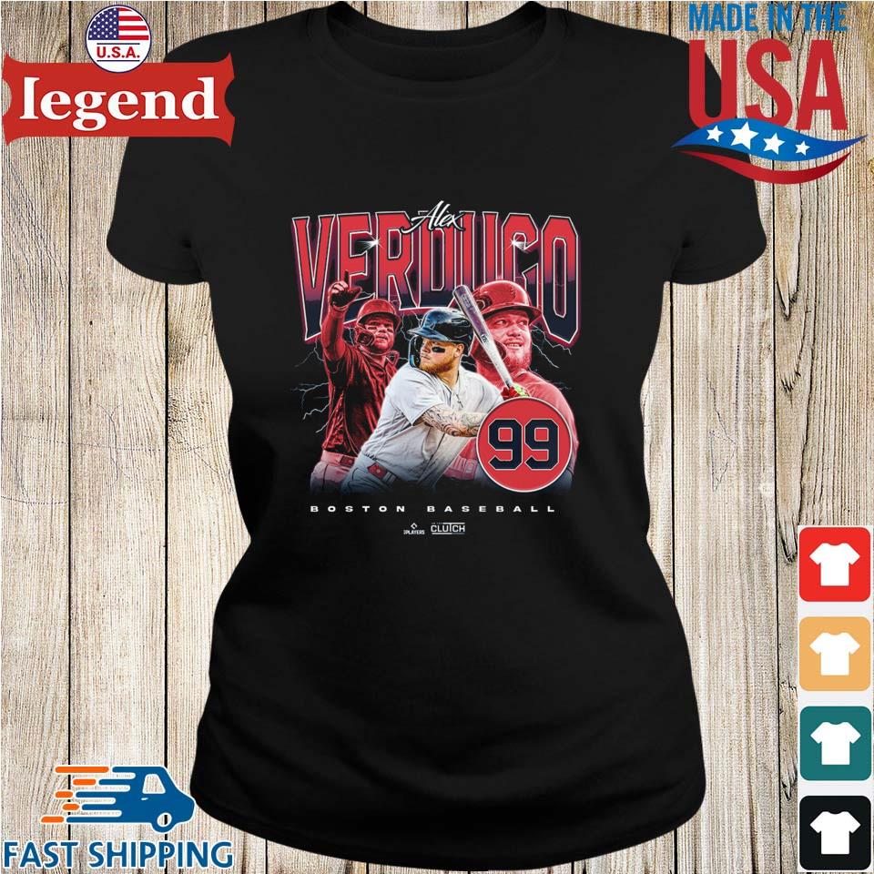 Alex Verdugo Retro 90S Boston Baseball T Shirt - Peanutstee