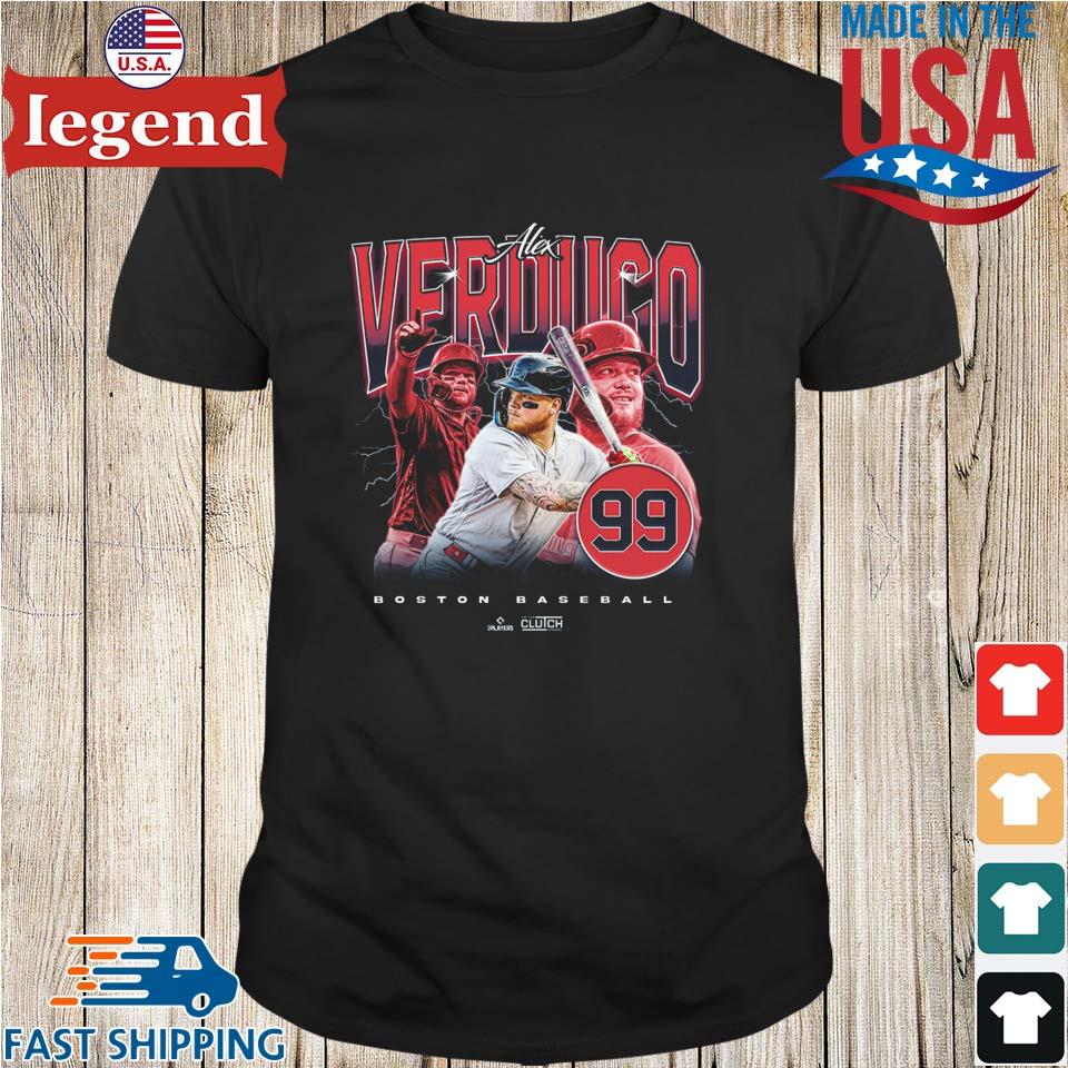 Alex Verdugo Retro 90S Boston Baseball T Shirt - Peanutstee