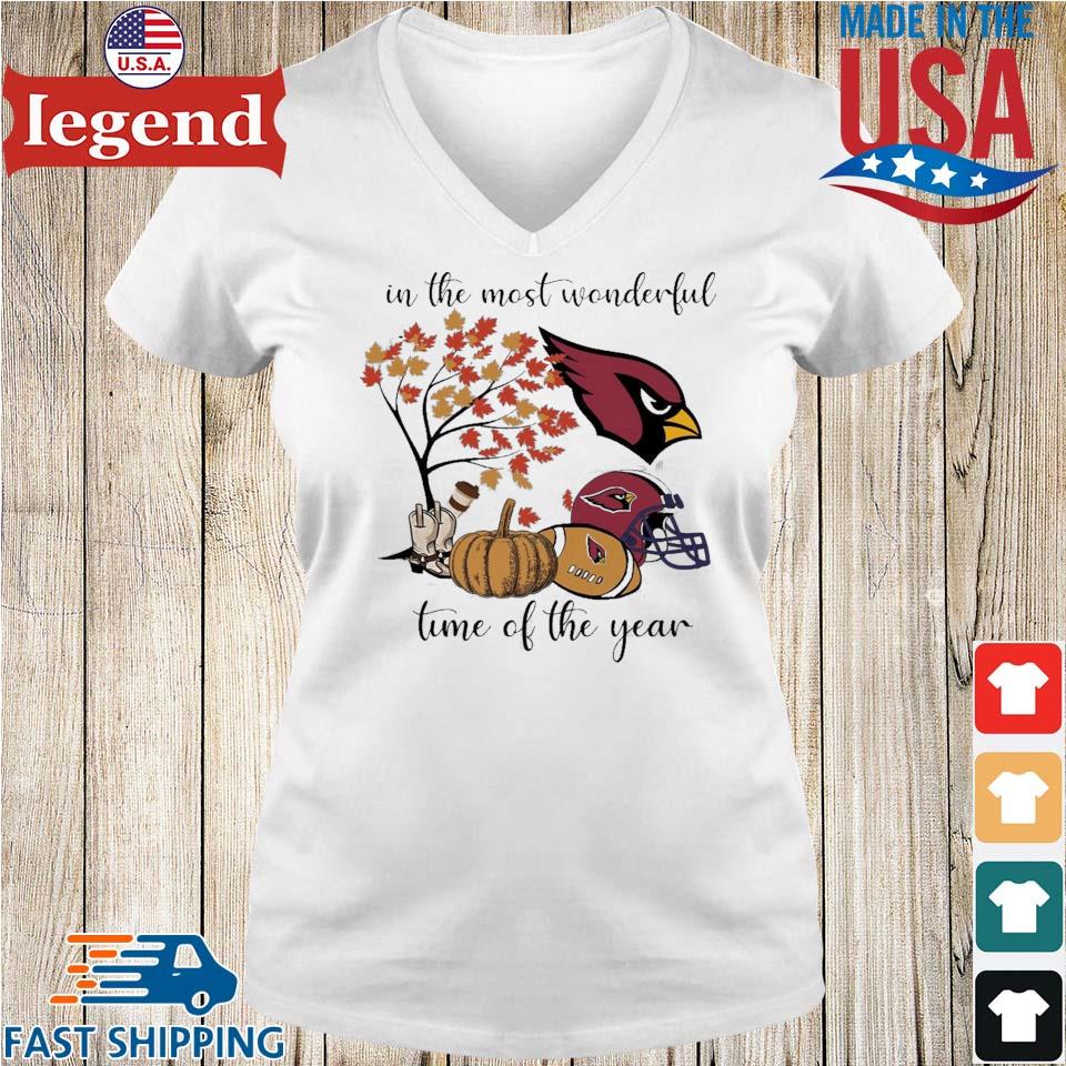 Arizona Cardinals In The Most Wonderful Time Of The Year 2023 T-shirt,Sweater,  Hoodie, And Long Sleeved, Ladies, Tank Top