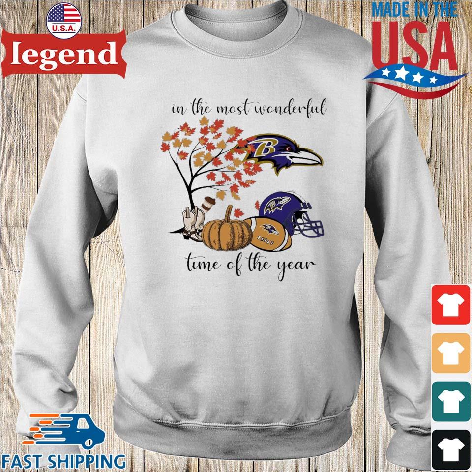 In the most wonderful time of the year Baltimore Ravens Shirt