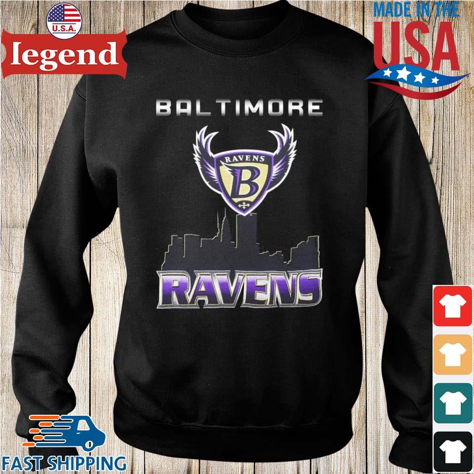 Baltimore Ravens football retro logo T-shirt, hoodie, sweater, long sleeve  and tank top