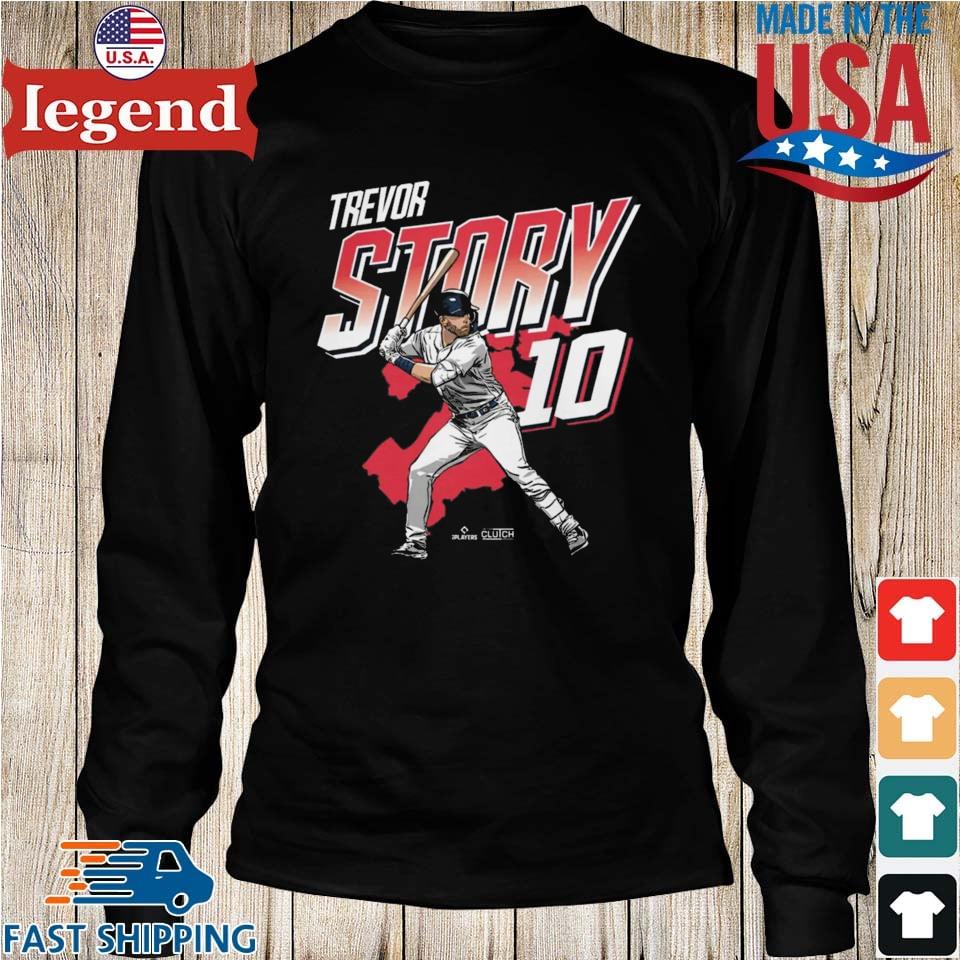 Boston Red Sox #10 Trevor Story City Map T-shirt,Sweater, Hoodie