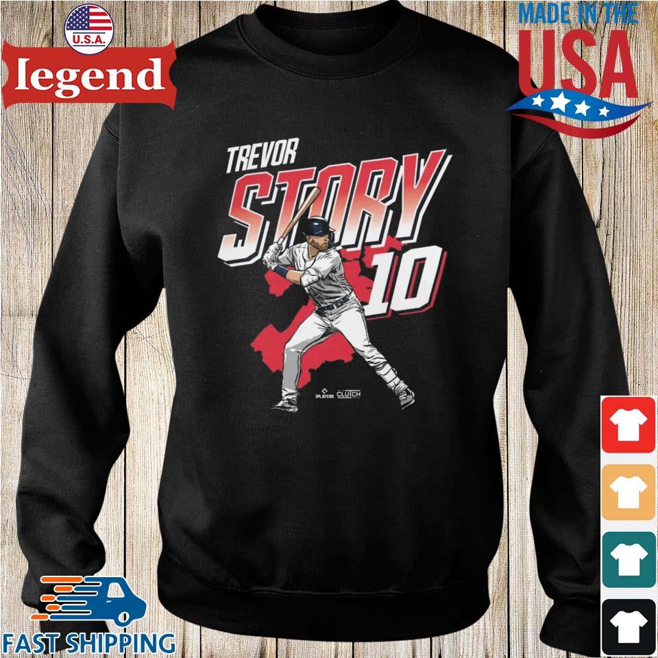 Boston Red Sox #10 Trevor Story City Map T-shirt,Sweater, Hoodie, And Long  Sleeved, Ladies, Tank Top