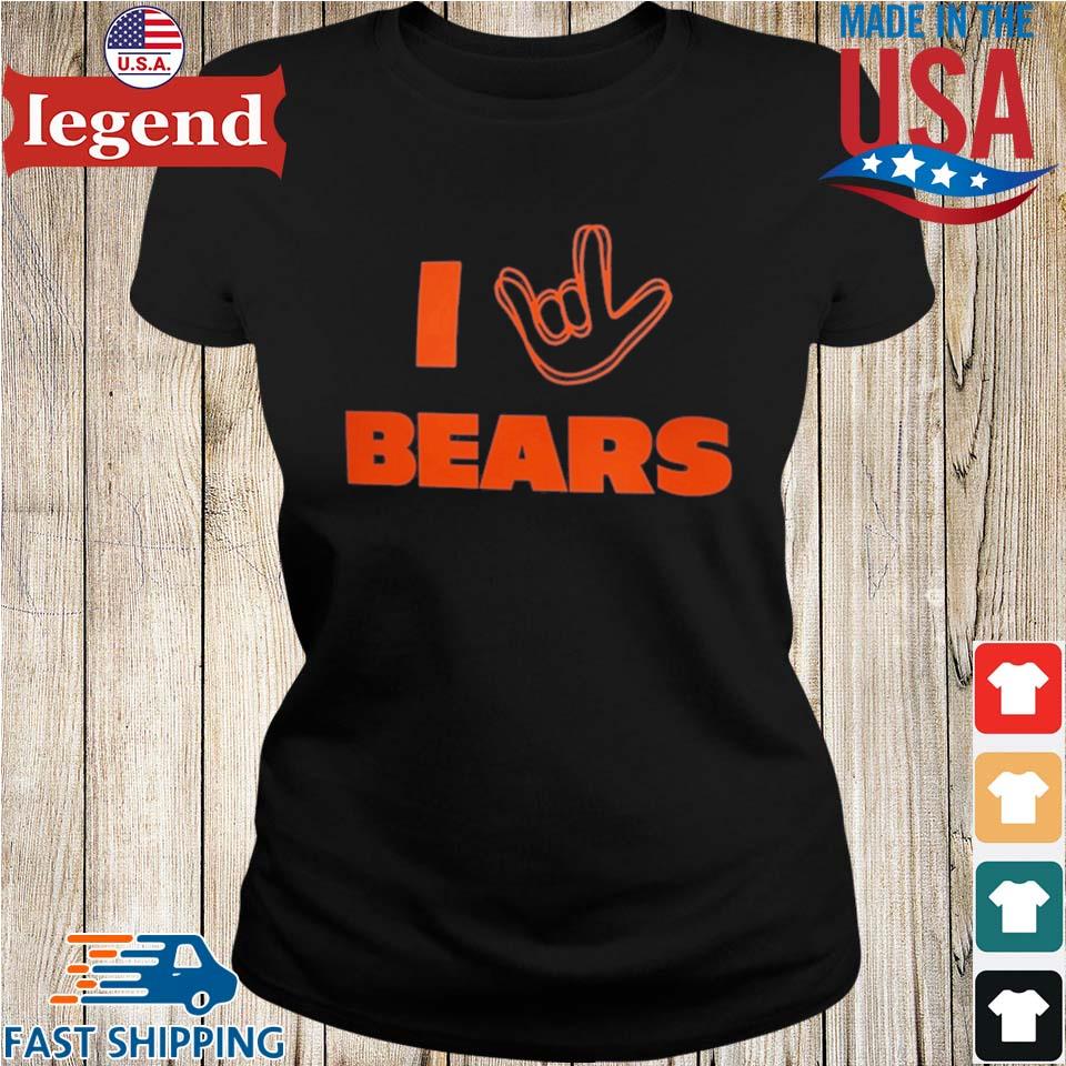 I Love Chicago Da Bears Shirt, hoodie, sweater, long sleeve and tank top