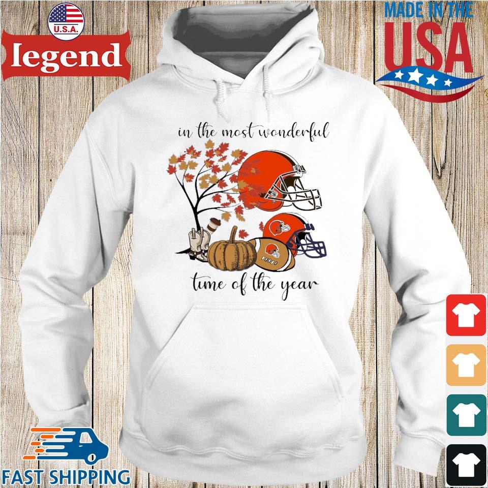 In The Most Wonderful Time Of The Year Cleveland Browns 2023 T-shirt,  hoodie, sweater, long sleeve and tank top