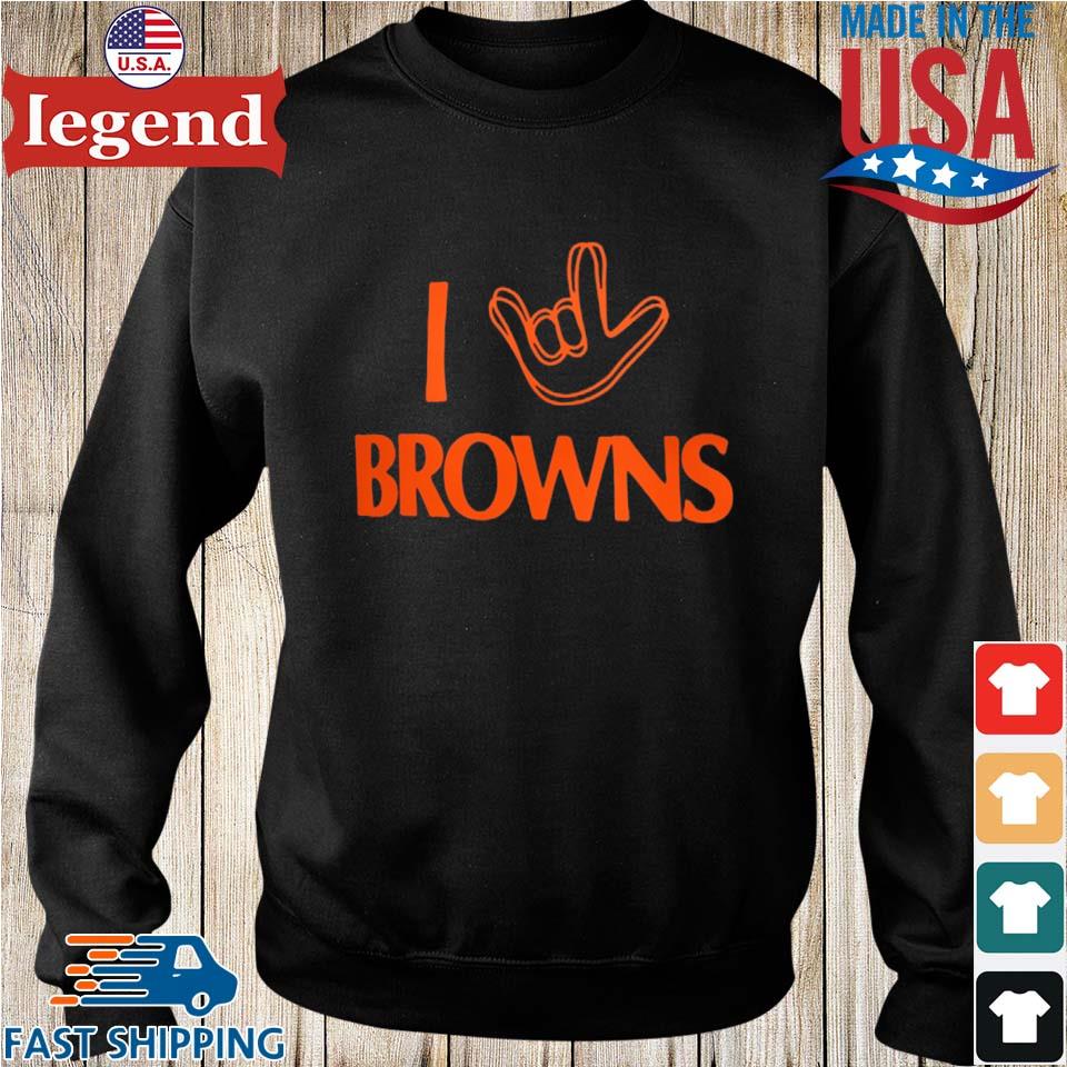 Cleveland Browns The NFL ASL Collection Shirt, hoodie, sweater