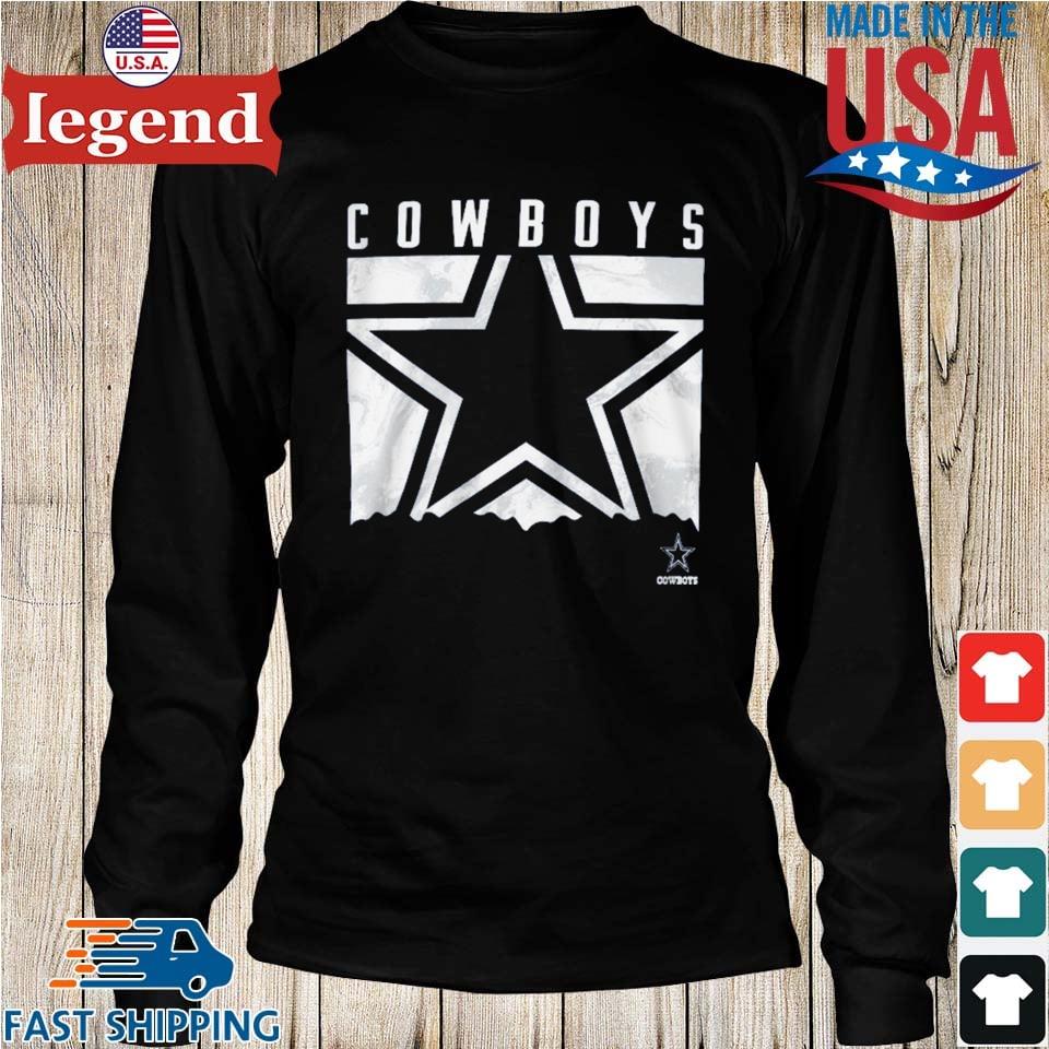 NFL Team Apparel Youth Dallas Cowboys Liquid Camo Logo Royal T-Shirt