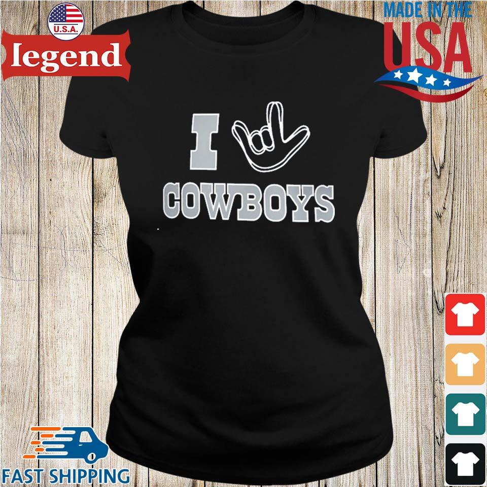 Ladies Love (Dallas) Cowboys Tee