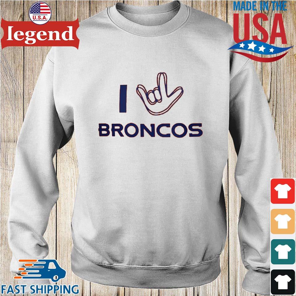 Official denver broncos logo throwback T-shirt, hoodie, sweater, long  sleeve and tank top