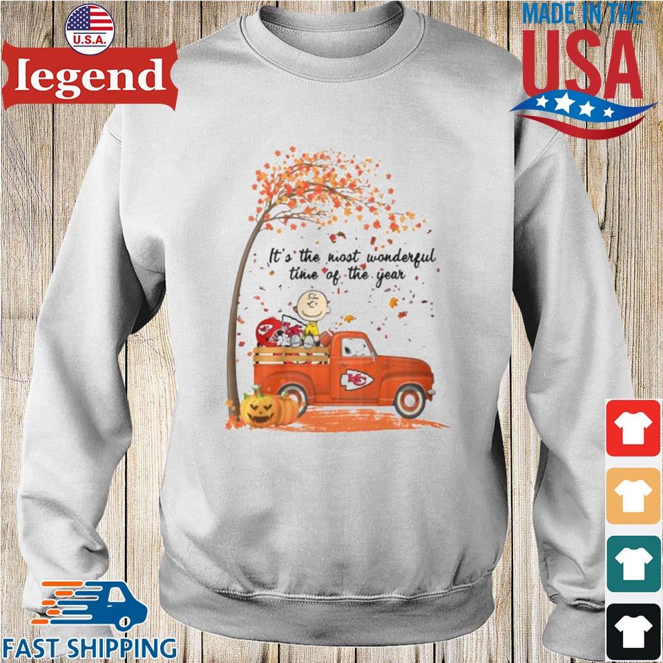 Official kansas City Chiefs Snoopy On A Car Shirt, hoodie, sweater, long  sleeve and tank top