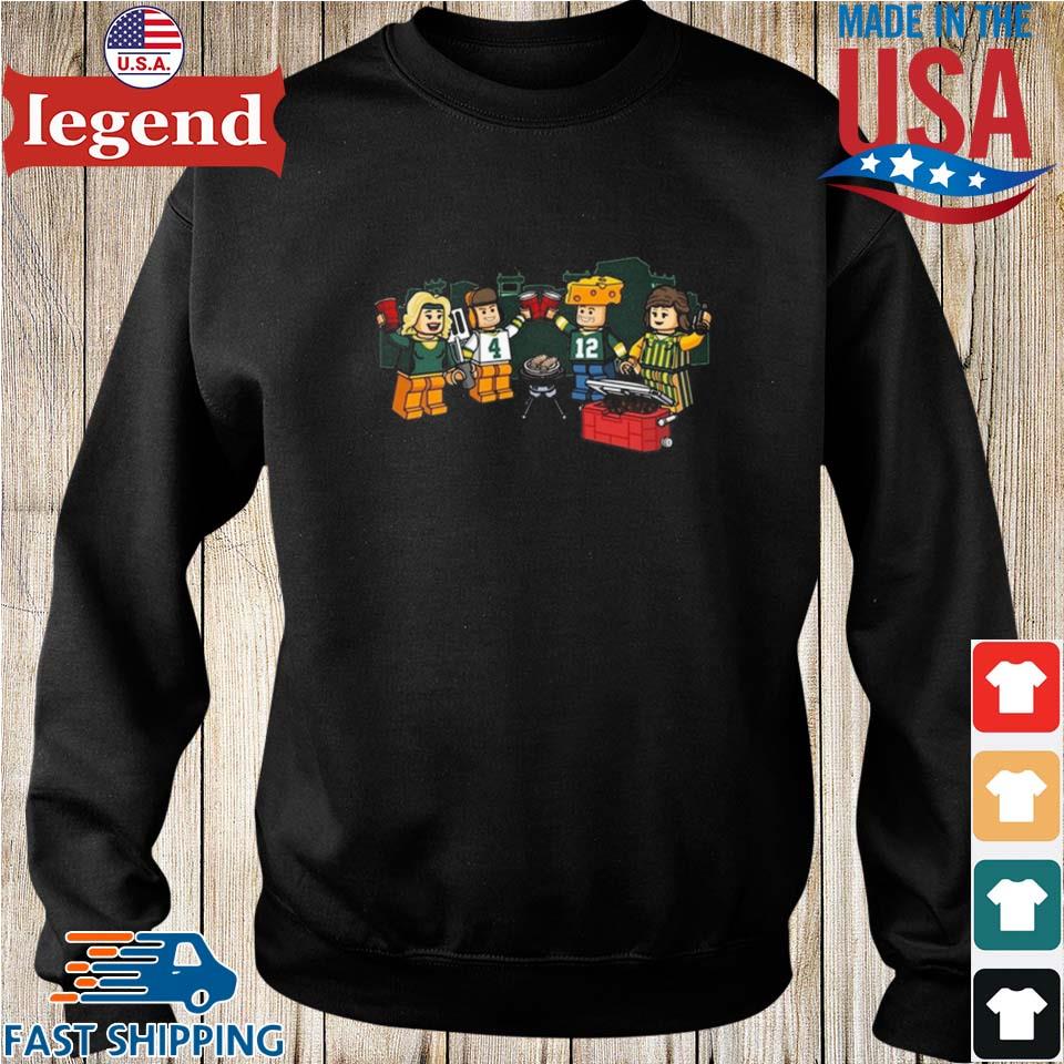 Gameday Lego Tailgate Green Bay Packers 2023 Shirt