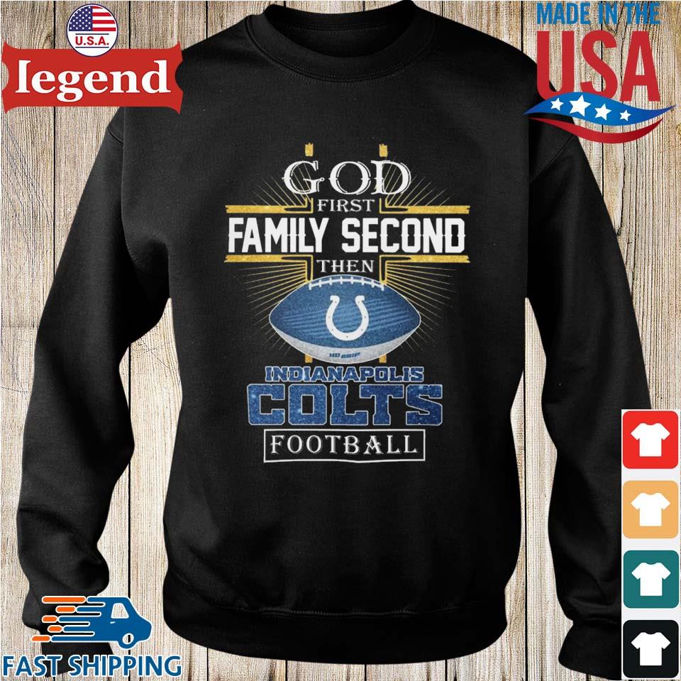 Indianapolis Colts NFL Personalized God First Family Second