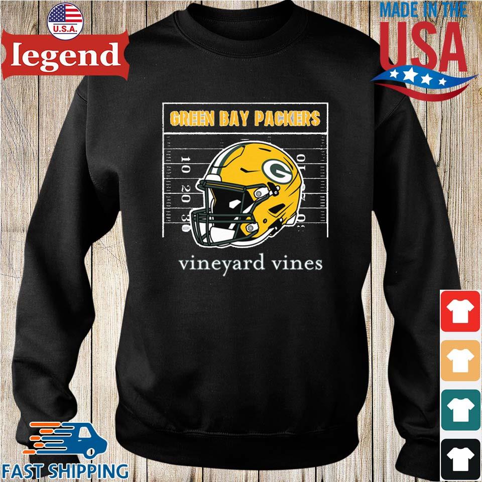 Green Bay Packers Vineyard Vines Football Field T-shirt,Sweater, Hoodie,  And Long Sleeved, Ladies, Tank Top